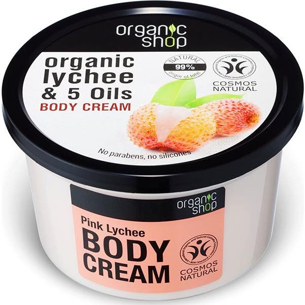 Organic Shop Crema Corporal Lichi Rosa 250 ml