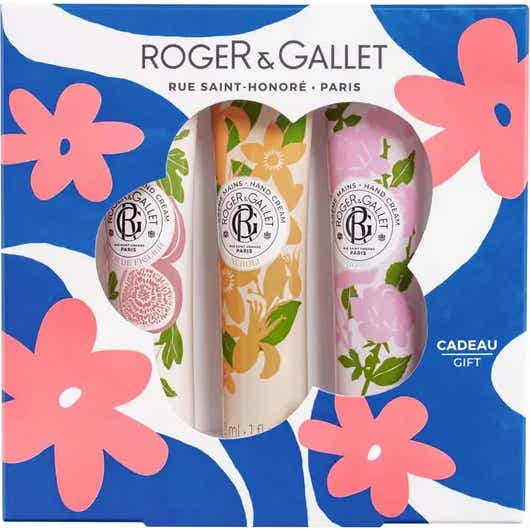 Roger&Gallet Trío de Cremas Manos y Uñas Relajante 3x30 ml