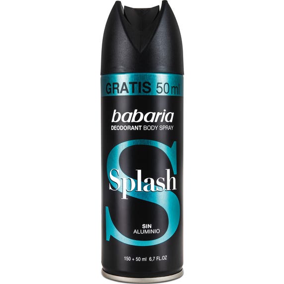 Babaria Deodorant Body Spray Splash Homens 200 ml