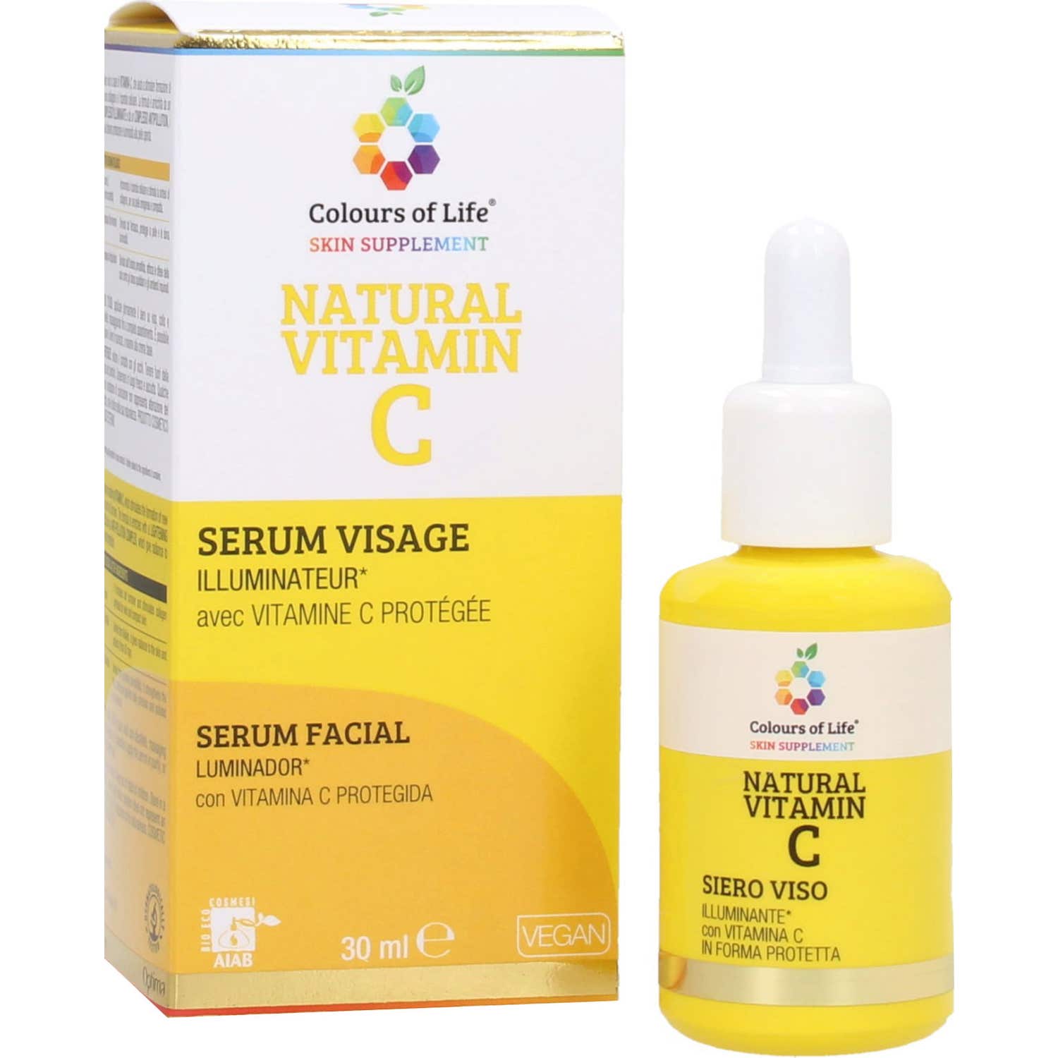 Colours Of Life Natural Vitamin C Sérum Facial 30ml