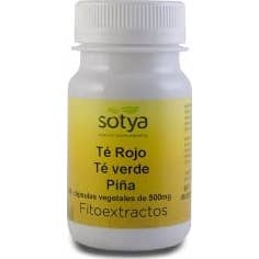 Sotya Rojo/Verde Té + Té + Piña 500 Mg 60 Caps