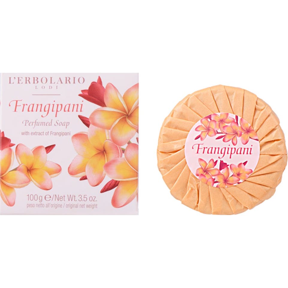 L'Erbolario Frangipani Jabón Perfumado 100g