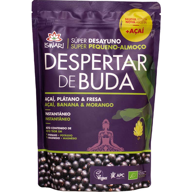 Iswari Despertar Buda Acai Fresa Plat 360g