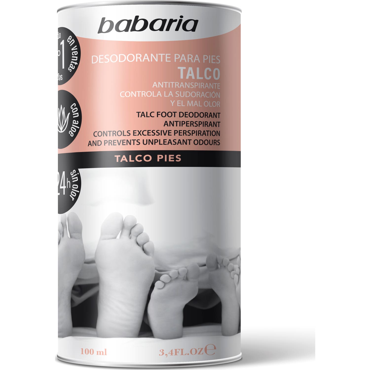 Babaria Deodorant Talc 100ml