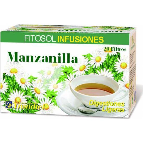 Producciones Dietéticas La Mancha Fitosol Infusiones Manzanilla 20 Bolsitas Filtro