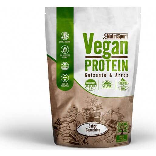 Nutrisport Vegan Protein Vainilla & Cookies 468 G