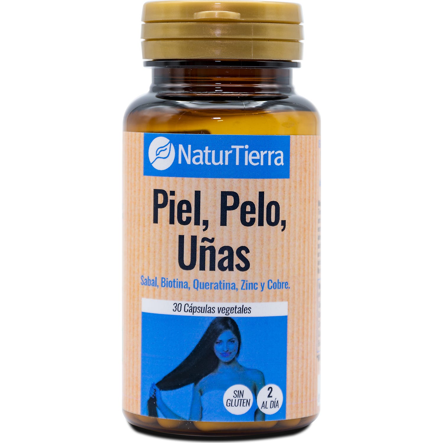 Naturtierra Piel, Pelo, Uñas 30caps