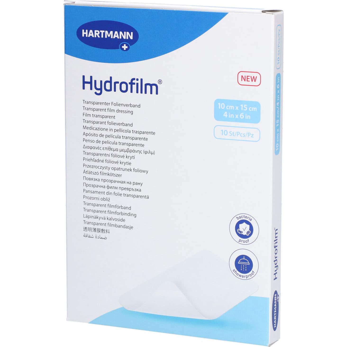 Hartmann Hydrofilm® 10x15cm 10 apósitos