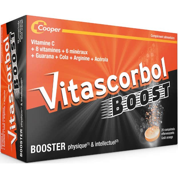 Vitascorbol Boost 20 comp efervescentes