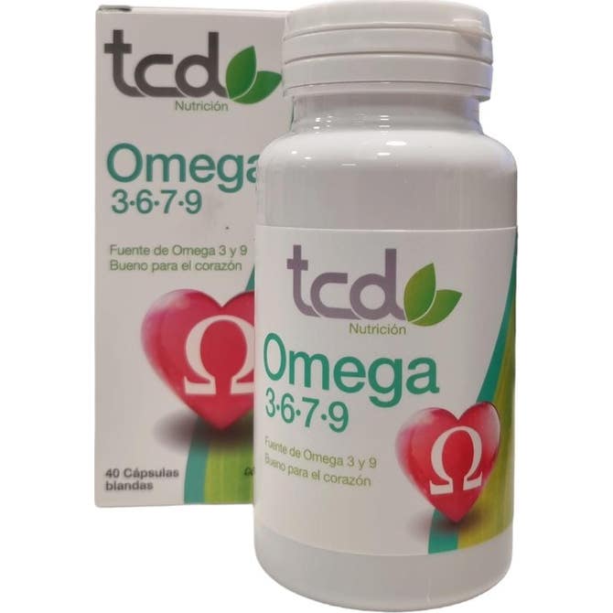 Ynsadiet Tcd Nutrición Omega 3-6-7-9 40 caps