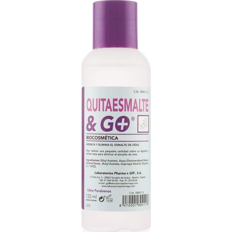 & go Quitaesmalte Sin Acetona 125 ml