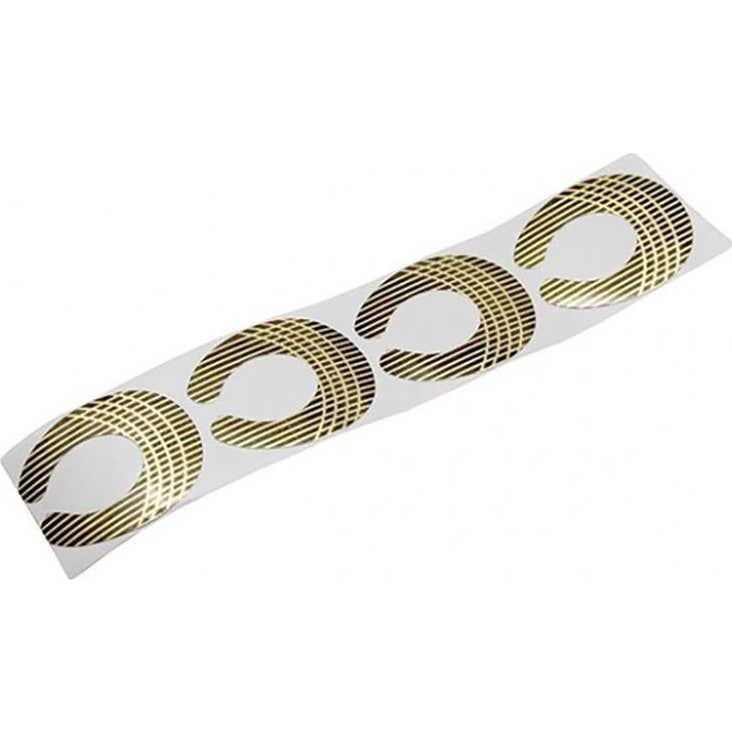 Bifull Molde Uñas Porcelana Forma C Rollo 100 uds