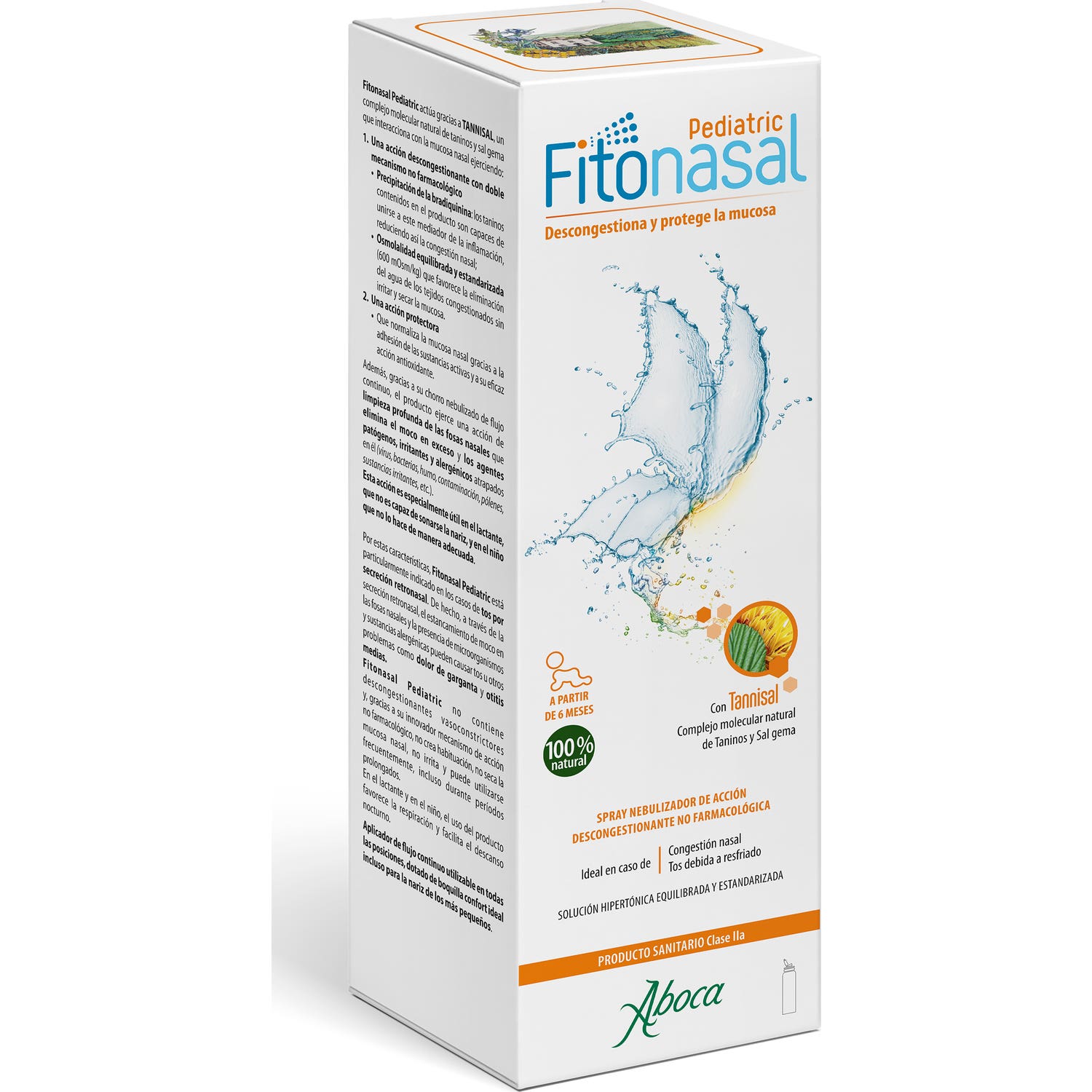 Aboca Fitonasal Pediatric Spray Nebulizador 125ml