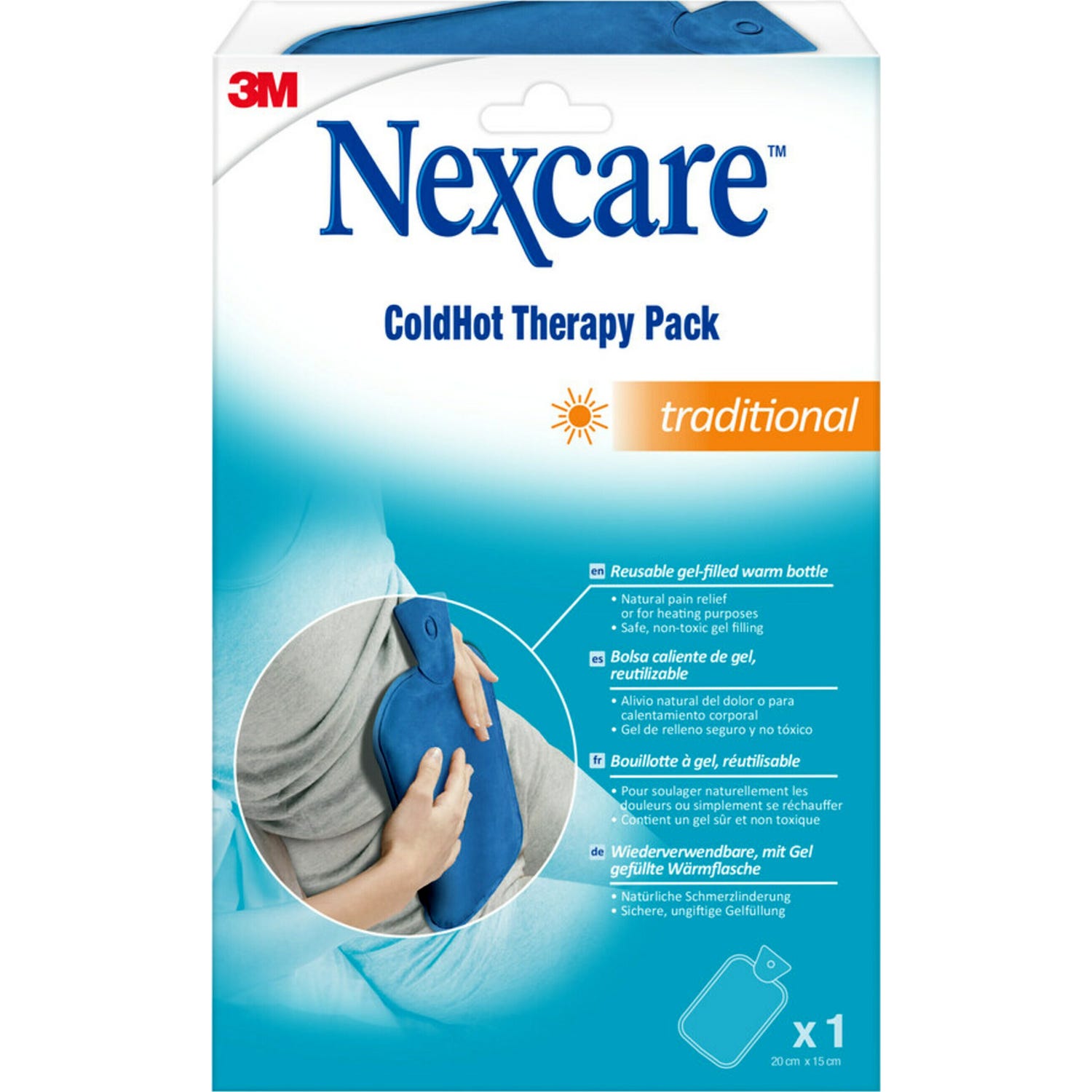 Nexcare® ColdHot bolsa gel caliente tradicional 1ud