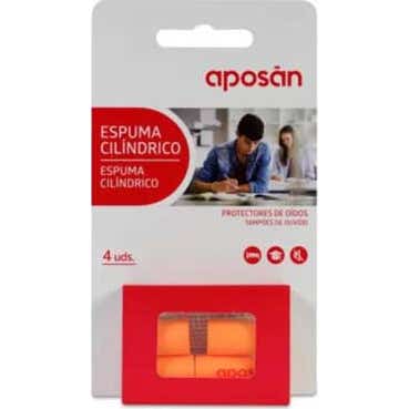 Aposan Tapón Espuma M/L Lima 4uds