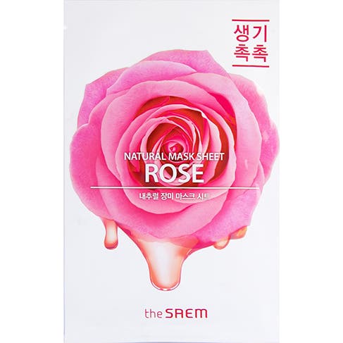 The Saem Natural Mask Sheet Rose 21 ml
