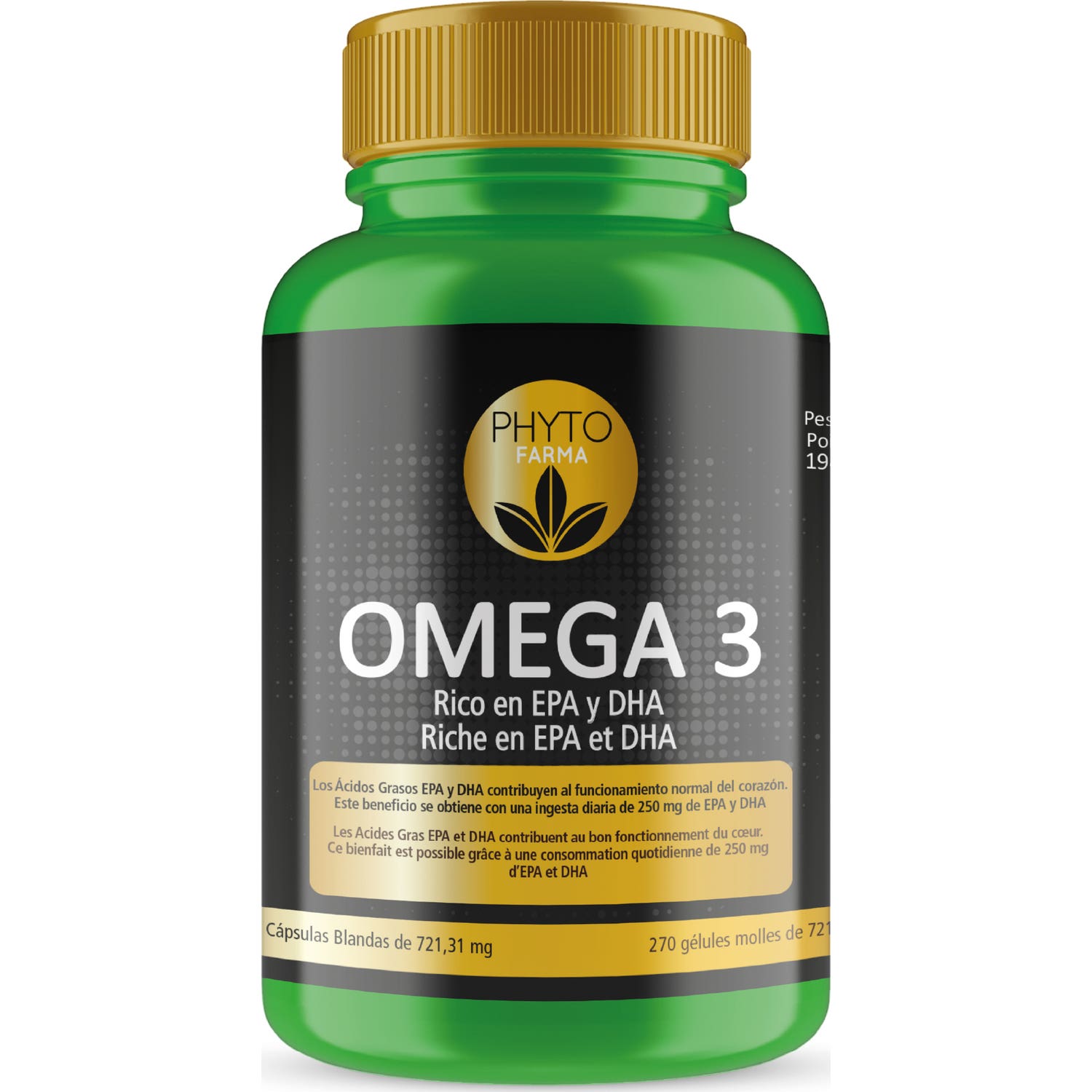 Phytofarma Omega 3 270 cápsulas blandas