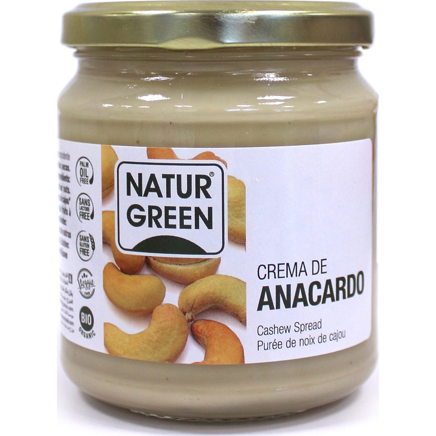 NaturGreen Crema Anacardo Bio 250 g | Natural Doctor