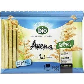 Santiveri Tostadas Avena Ligera 100 g Bio