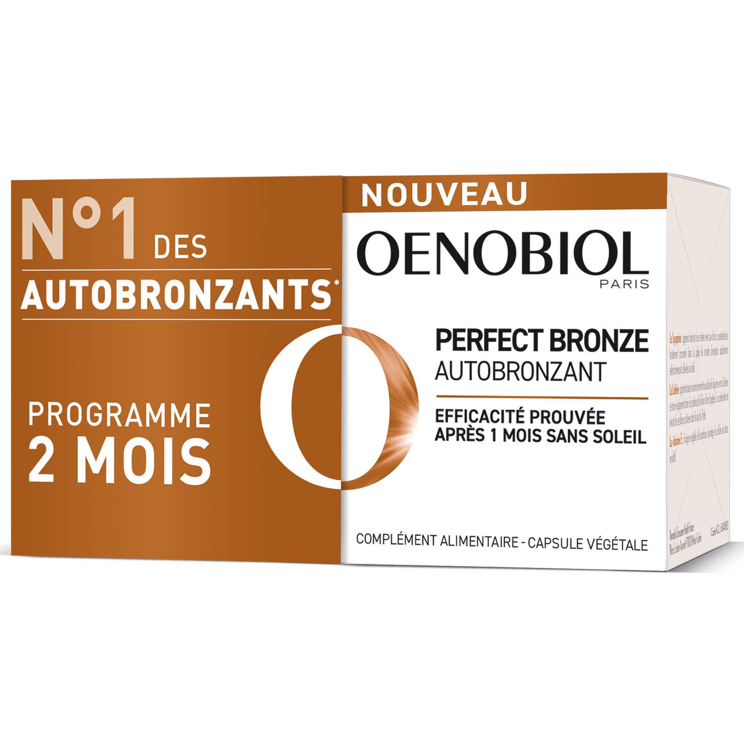 Oenobiol Perfect Bronze Autobronceador Intenso 2x30caps