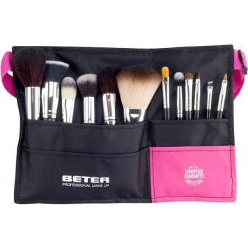Beter Kit Cinturón Professional Makeup + 12 Brochas