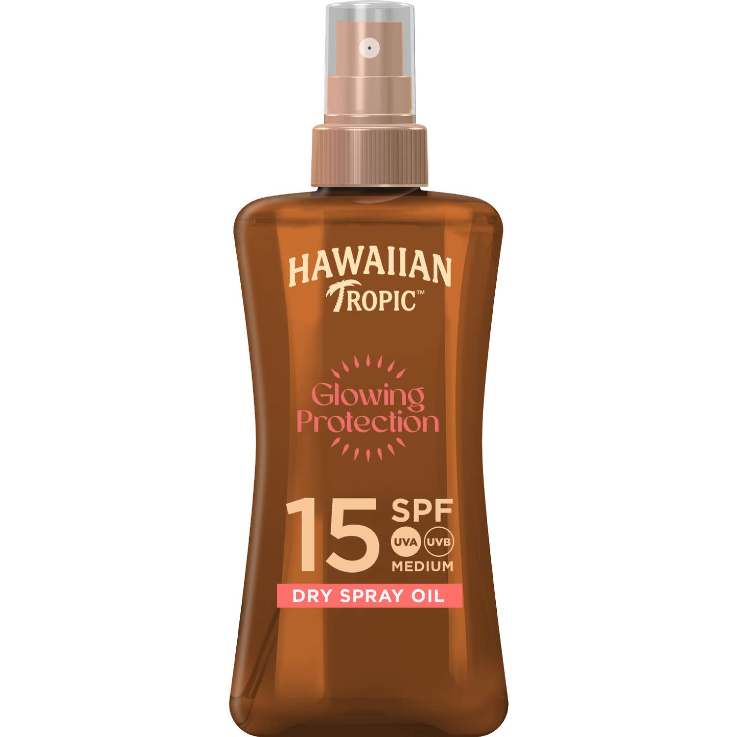 Óleo de Spray Seco Tropico Havaiano Spf15 Medium 200ml Vapo