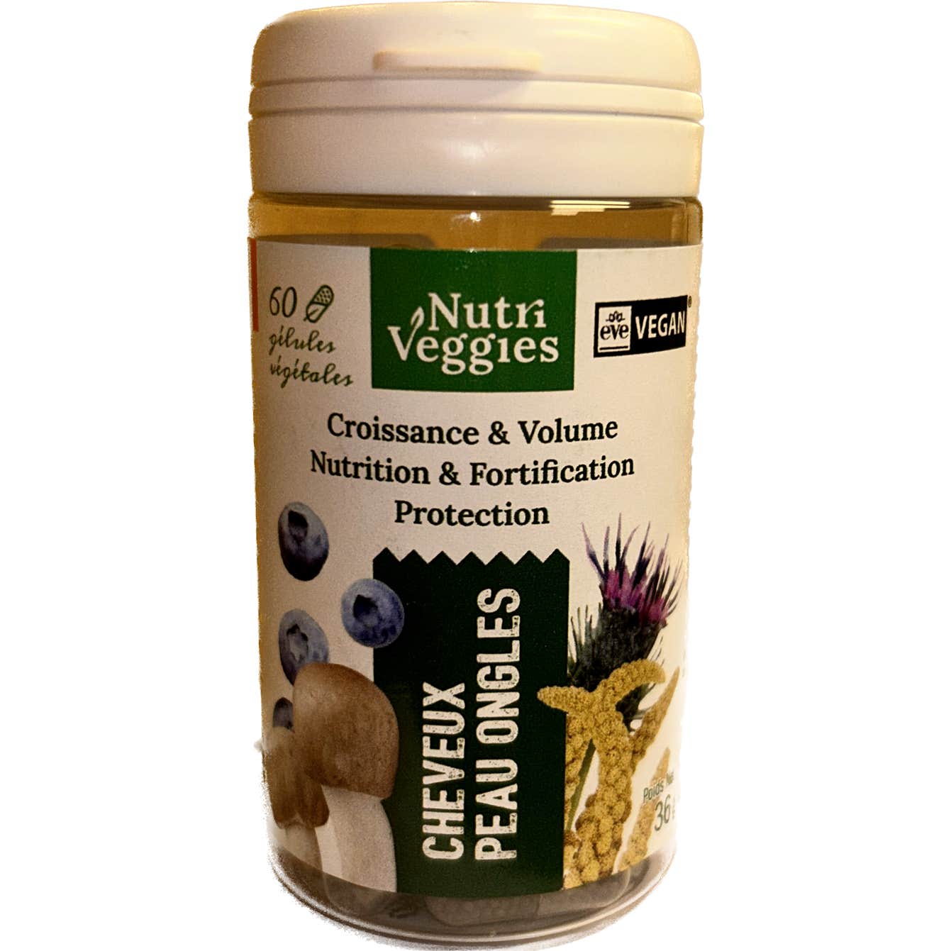 Nutri Veggies Cabello Piel Uñas 60caps | Natural Doctor