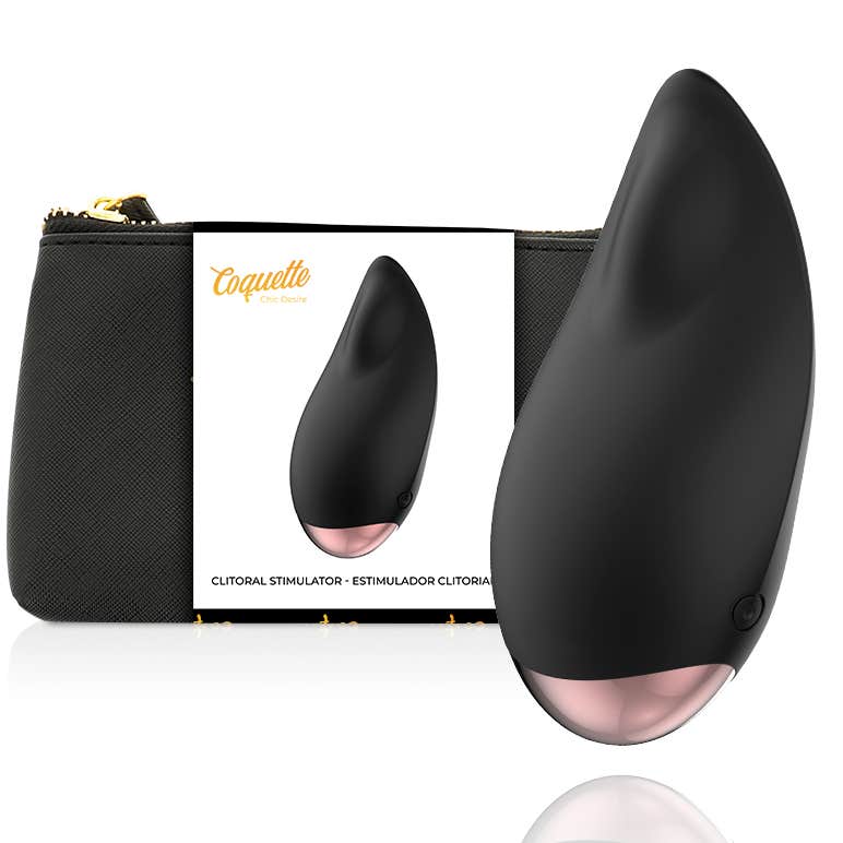 Coquette Chic Desire Estimulador Clitoris Negro Gold 1ud