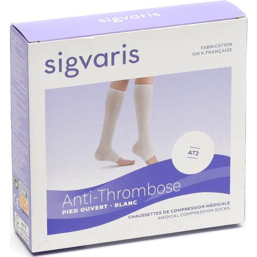 Sigvaris AT2 Media PA Blanco L2 1 Par