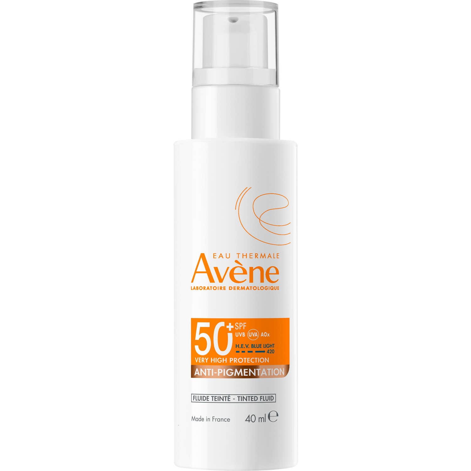Avène Fluido con Color Antimanchas SPF50+ 40ml