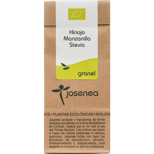Josenea Hinojo Manzanilla Stevia Bio A Granel 25 G