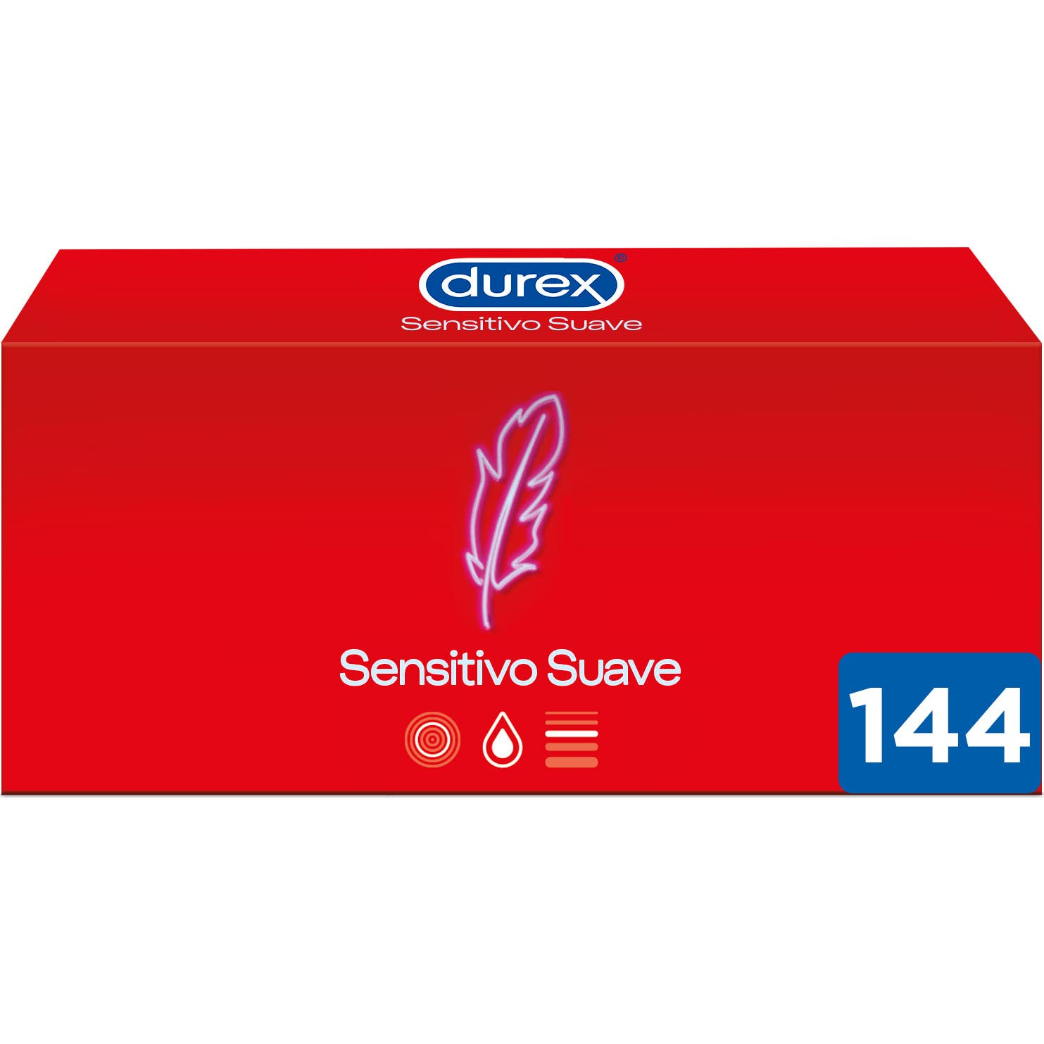 Durex Sensitivo Suave 144Uds