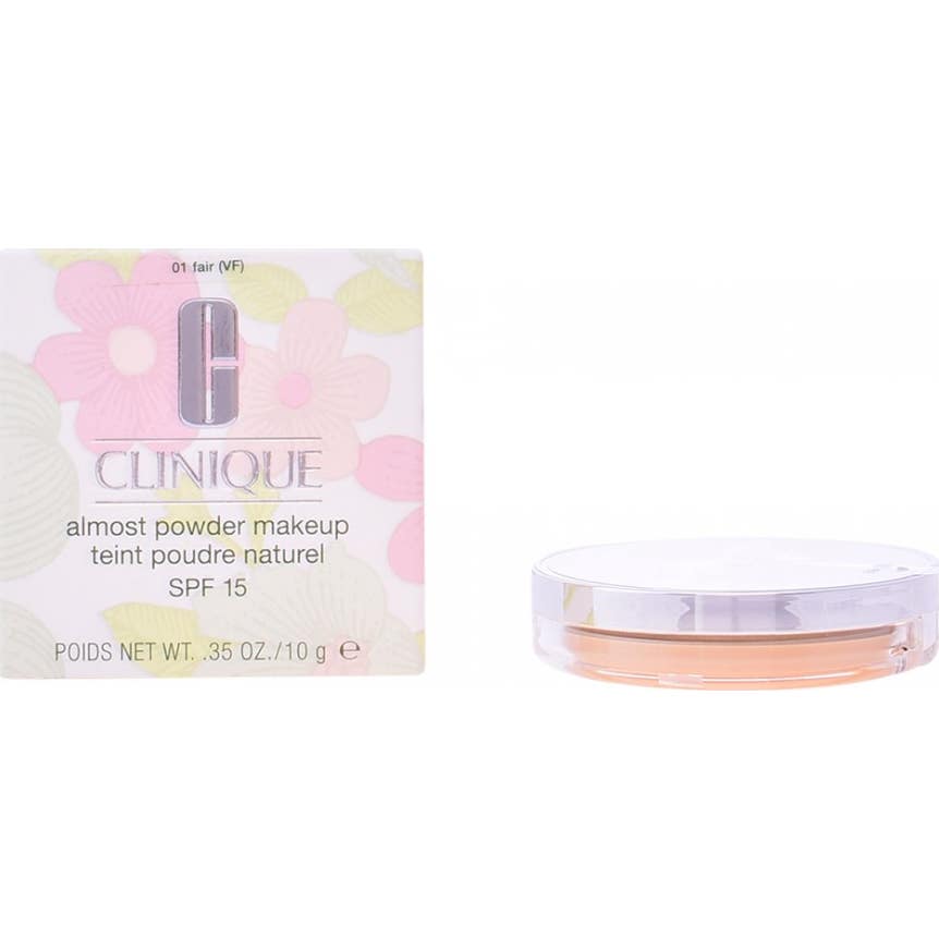 Clinique Almost Powder Spf15 Base Polvo Nro 01 Fair 10 g