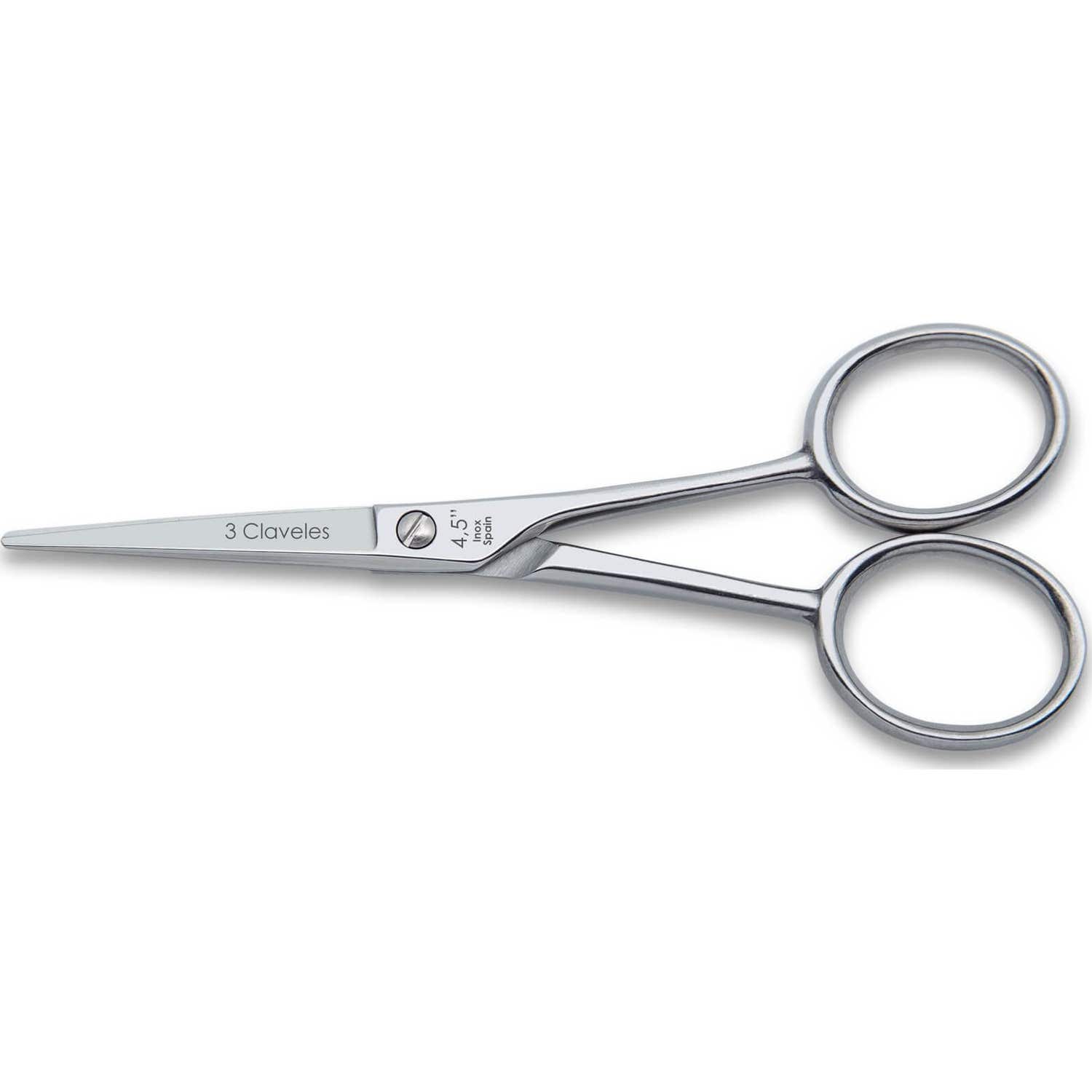 '3 Claveles Tijera Bigote Recta 4.5'''' 11 cm 1 ud'