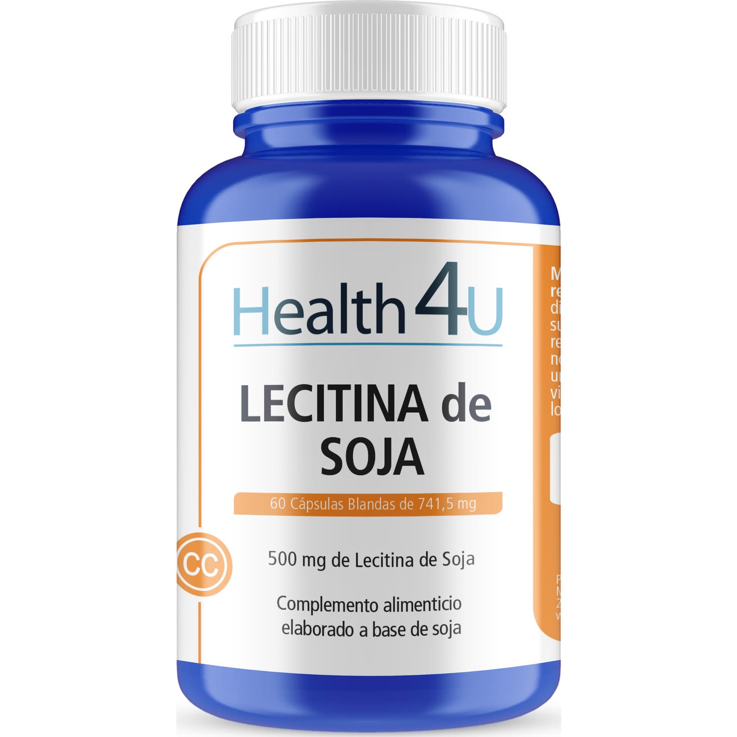 H4U Lecitina de Soja 60 cápsulas blandas