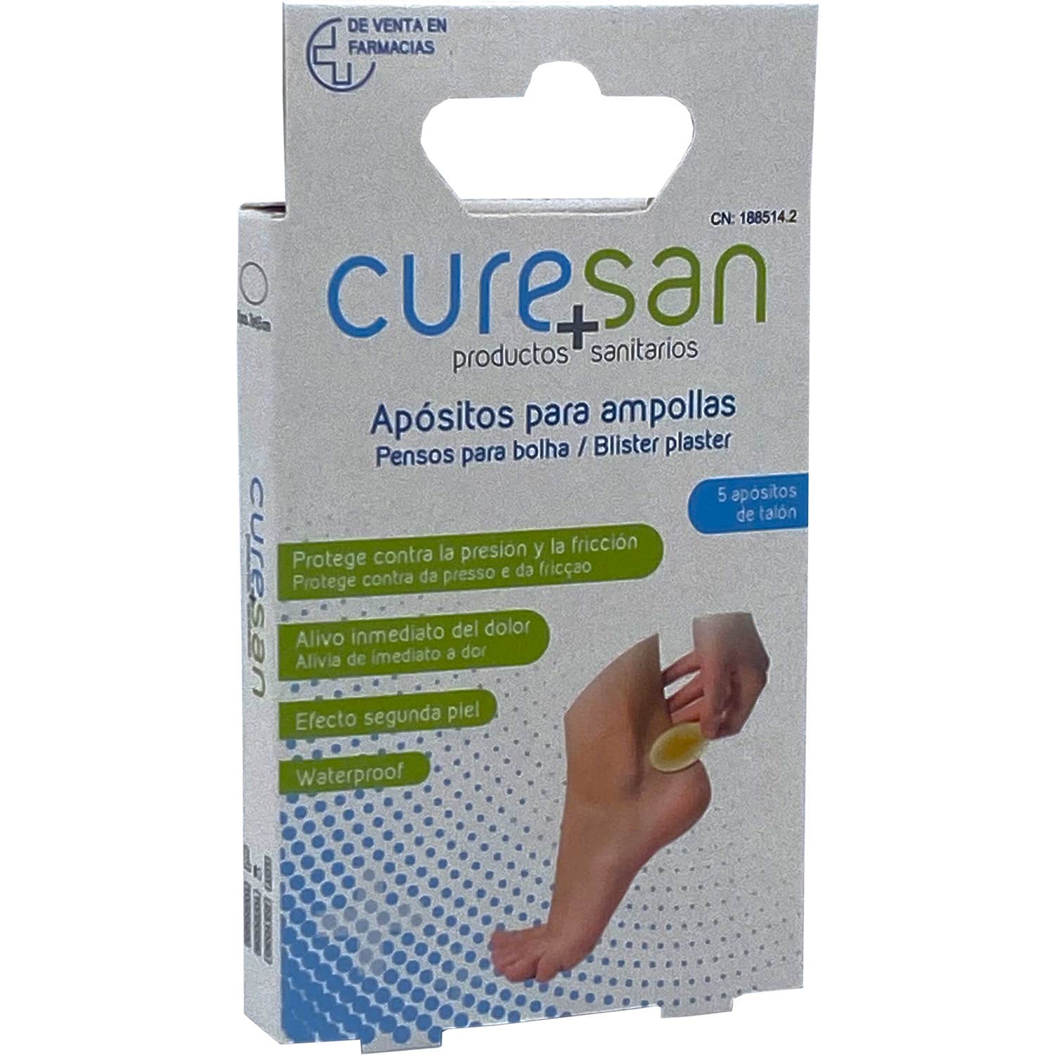 Curesan Apósito Para Ampollas 5uds