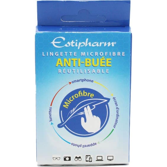 Estipharm Toallitas Microfibra Antivaho 1 ud
