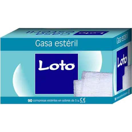Loto Gasa Estéril 90 uds