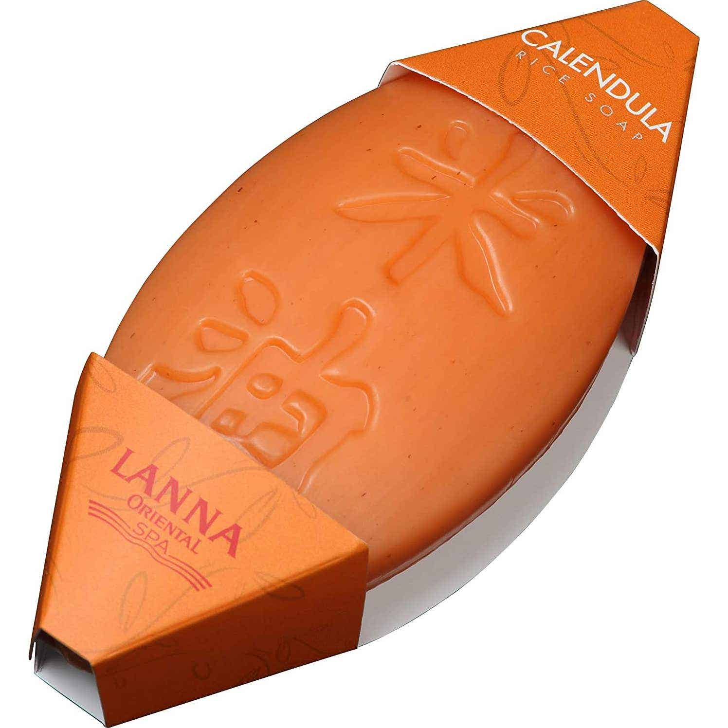 Jabón de arroz Lanna Oriental Spa Caléndula 100g