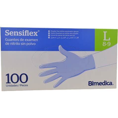 Sensiflex Guante Nitrilo Sin Polvo Talla L 100uds