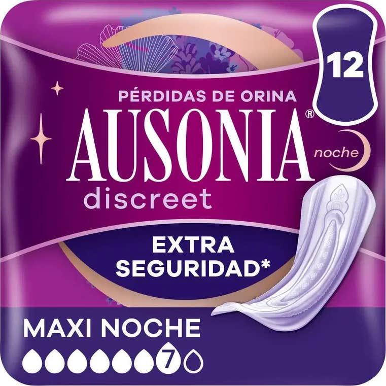 Ausonia Discreet Maxi 12 uds
