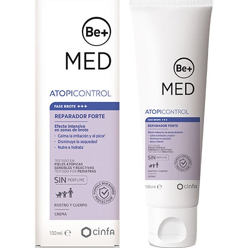 Be+ Med Atopicontrol Reparador Forte Crema 100ml