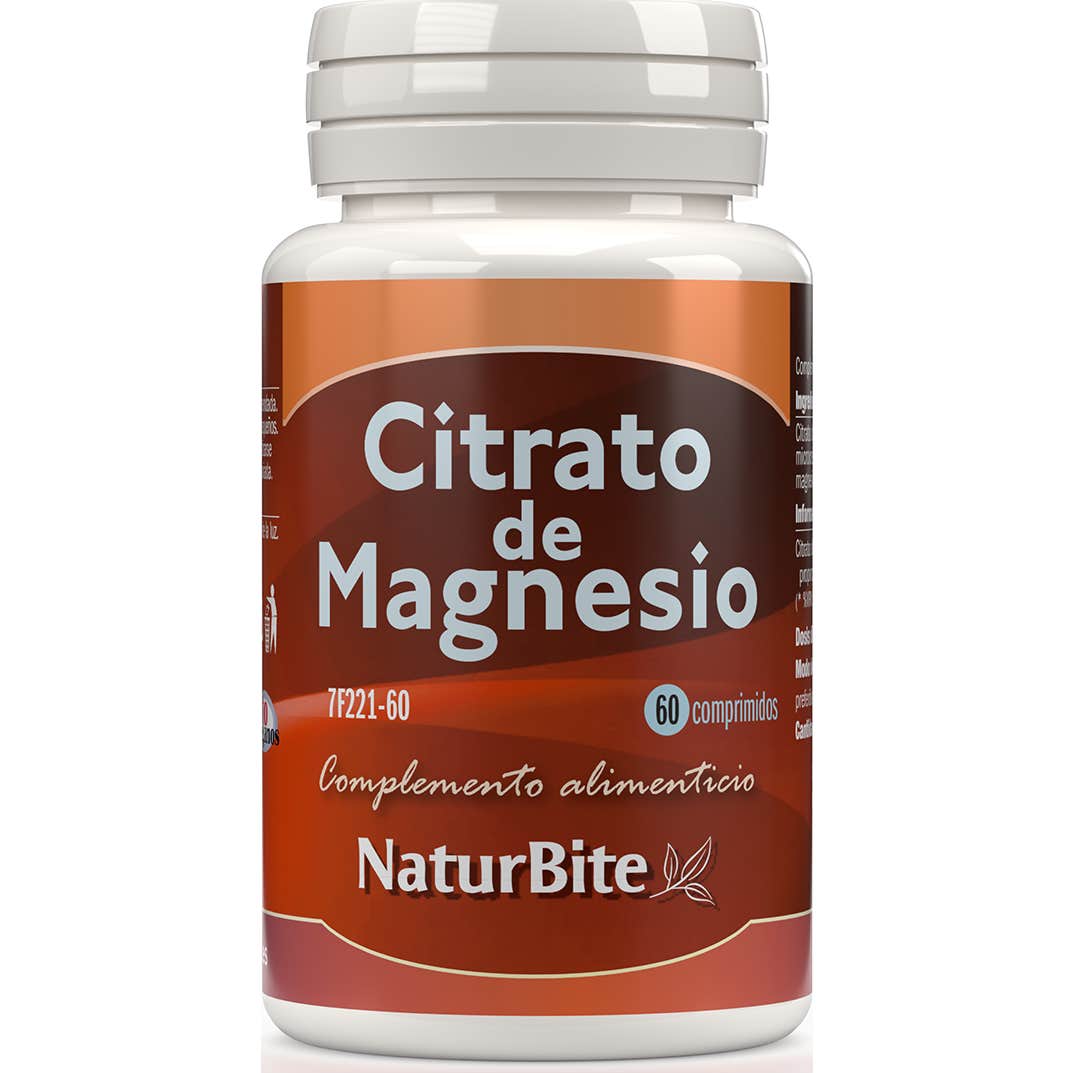 Naturbite Citrato de Magnesio 60comp