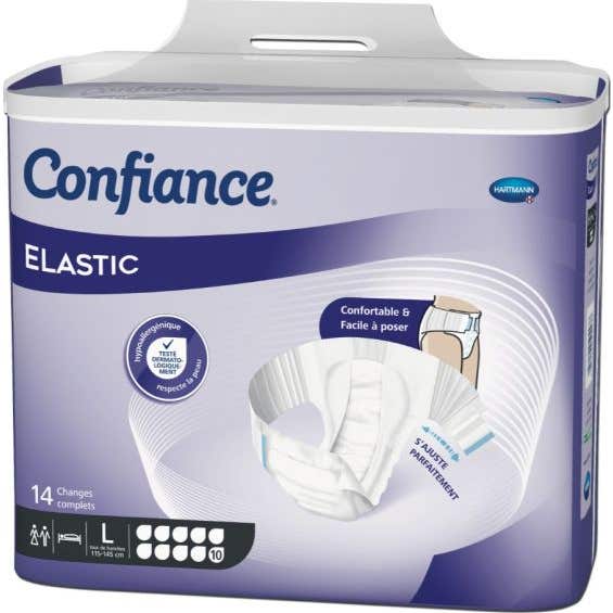 Confiance Elastic 10 Gouttes Taille L 14uds