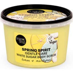 Organic Shop Spring Spirit Exfoliante Corporal Suave Azúcar 250 ml