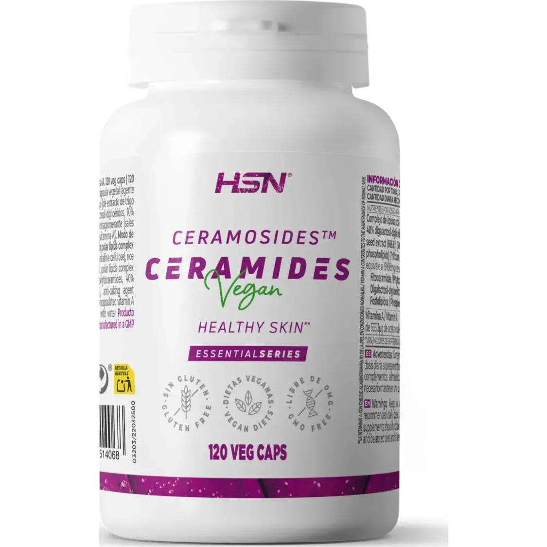 HSN Ceramidas Ceramosides™ 30mg 120vcaps | Natural Doctor