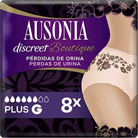 Ausonia Discreet Boutique Pants Pañal Incontinencia TG 8uds