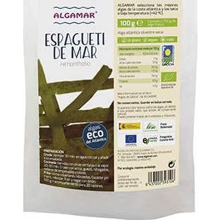 Algamar Espagueti De Mar Bio 50g