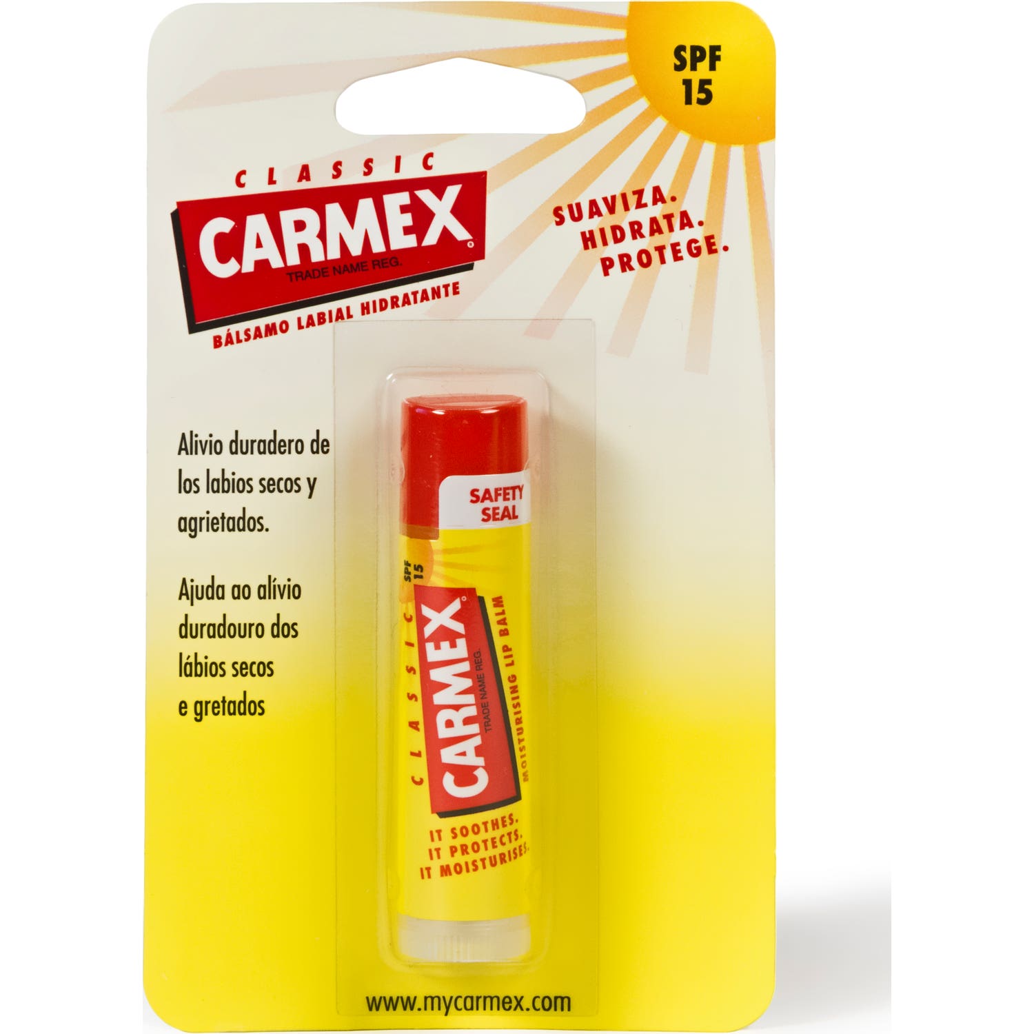 Carmex® Click bálsamo labial SPF15+ 4,25g