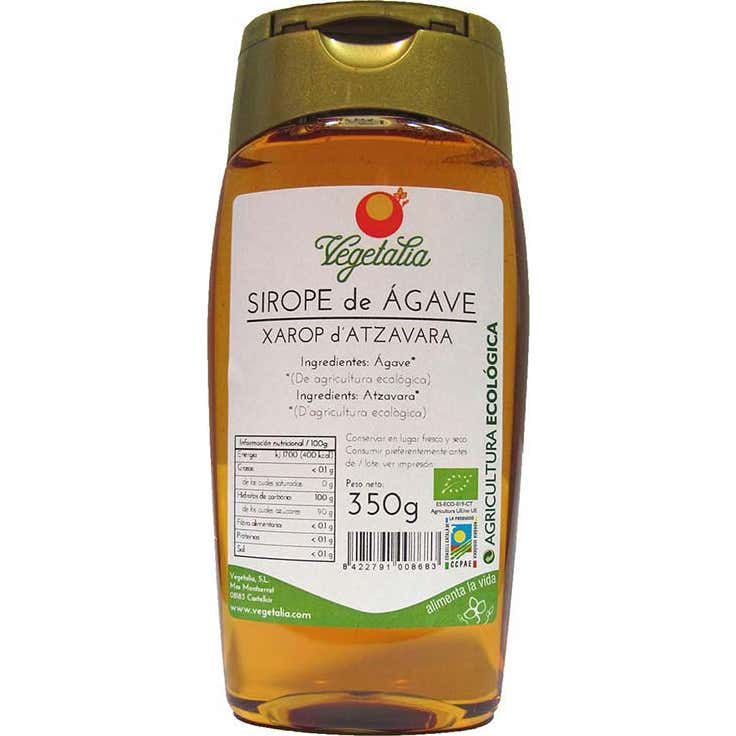 Vegetalia Sirope Agave Bio 350 ml